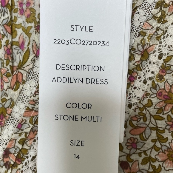 Veronica Beard dress mini lace floral NWT sz 14 “Addilyn” style# 2203CO2… - Picture 7 of 10